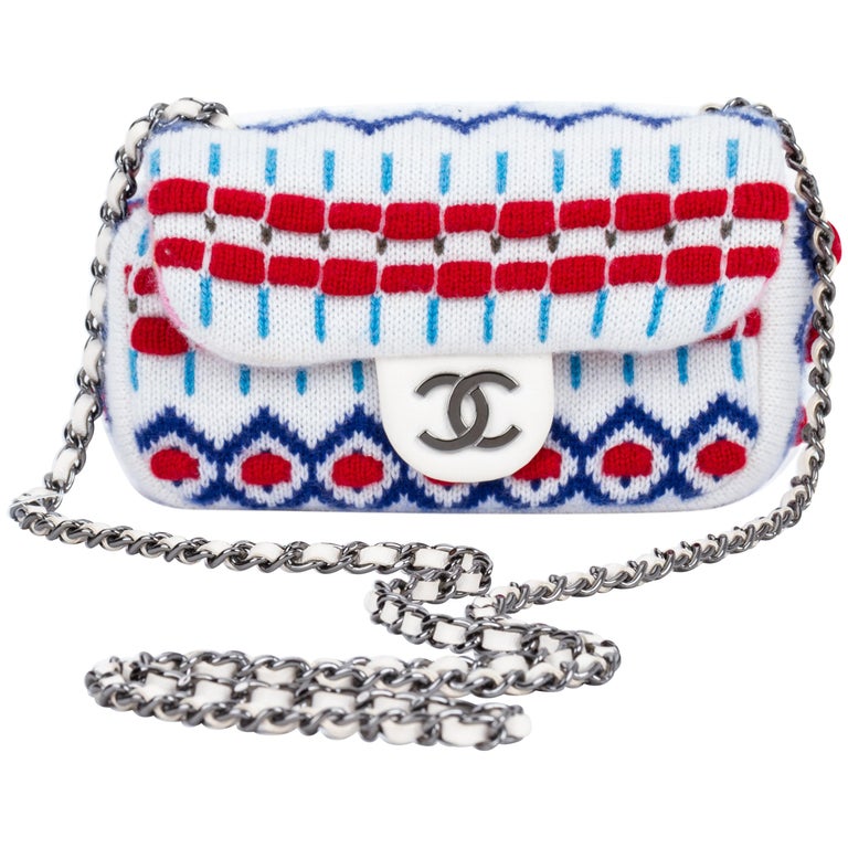 Chanel New Mini White Aspen Crossbody Bag at 1stDibs