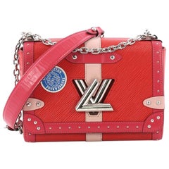 Louis Vuitton Twist Handtasche Limited Edition Trunks Epi Leder MM