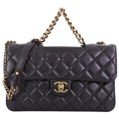 Chanel Perfect Edge Flap Bag Quilted Calfskin Jumbo