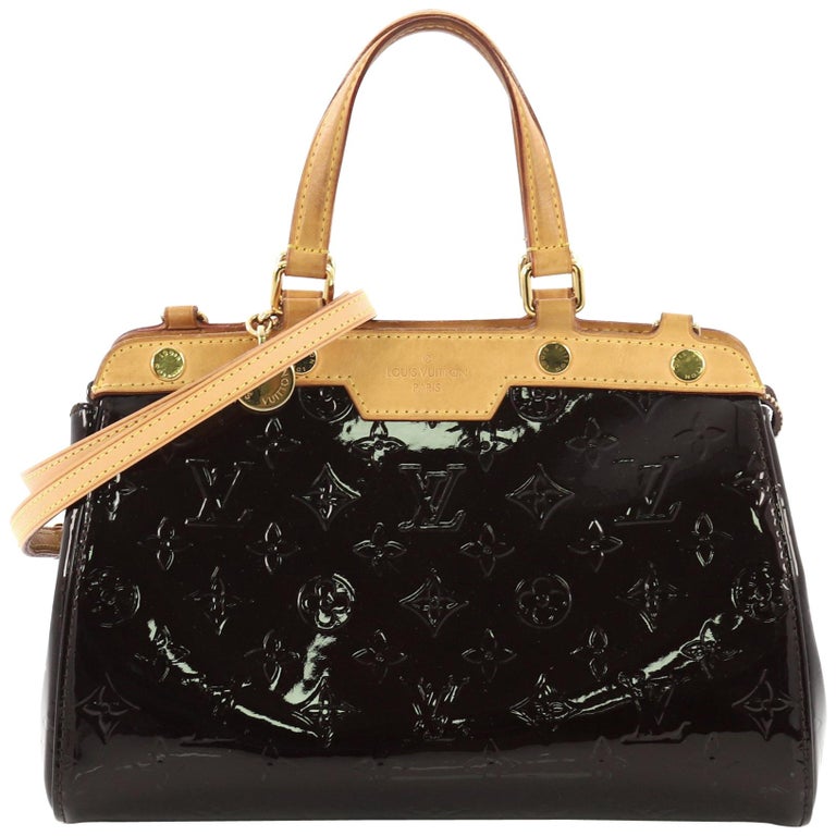 Louis Vuitton Brea Handbag Monogram Vernis PM at 1stDibs