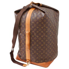 Louis Vuitton Sac Marin Matrosen Bandouliere GM Reisegepäck Monogramm Segeltuch