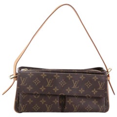 Louis Vuitton Viva Cite Handbag Monogram Canvas MM