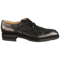 Chaussures à lacets en cuir noir GRAVATI pour ARTHUR BEREN Taille 9.5 pour hommes