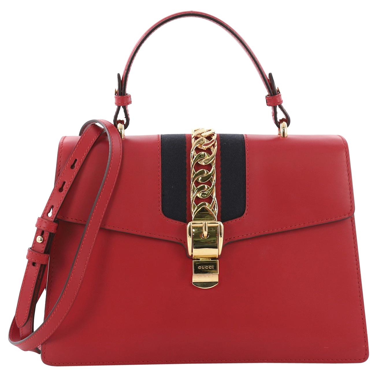 big red gucci bag