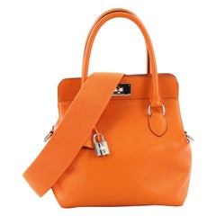 Used Hermes Toolbox Handbag Swift 20