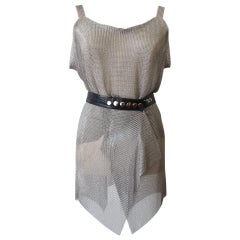 Retro 1990s Simon Azoulay Metal Mesh Outfit