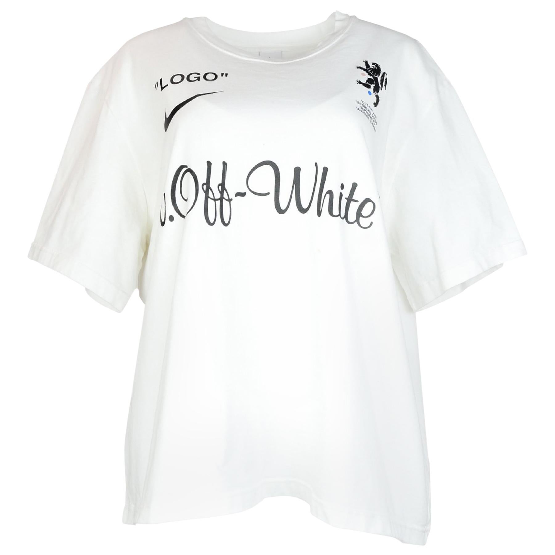 Nike x Off-White Men's Logo Mercurial NRG Z T-Shirt Sz L