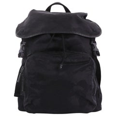 Valentino Backpack Canvas with Applique Large