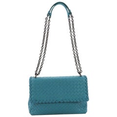 Bottega Veneta Olimpia Crossbody Bag Intrecciato Nappa Small