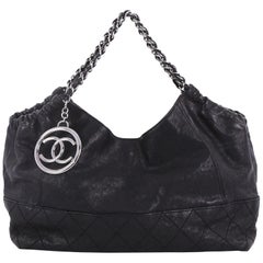 Chanel Baby Coco Cabas Quilted Leather Large