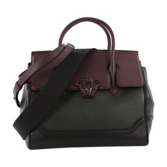 Versace Palazzo Medusa Empire Handbag Leather Large