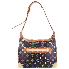 Louis Vuitton Monogram Multicolore Boulogne Bag - White Shoulder Bags,  Handbags - LOU285737