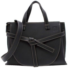 Loewe Gate Mitternachtsblaue Ledertasche / Einheitsgröße