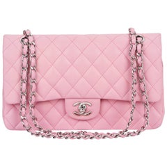 Chanel Bubblegum Pink 10" Double Flap Bag