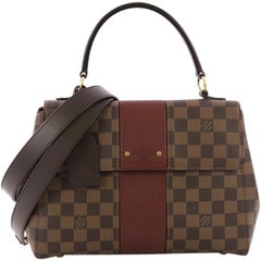 Louis Vuitton Bond Street Handbag Damier Canvas with Leather