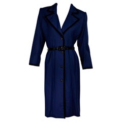 Vintage Yves Saint Laurent Rive Gauche Wool Coat