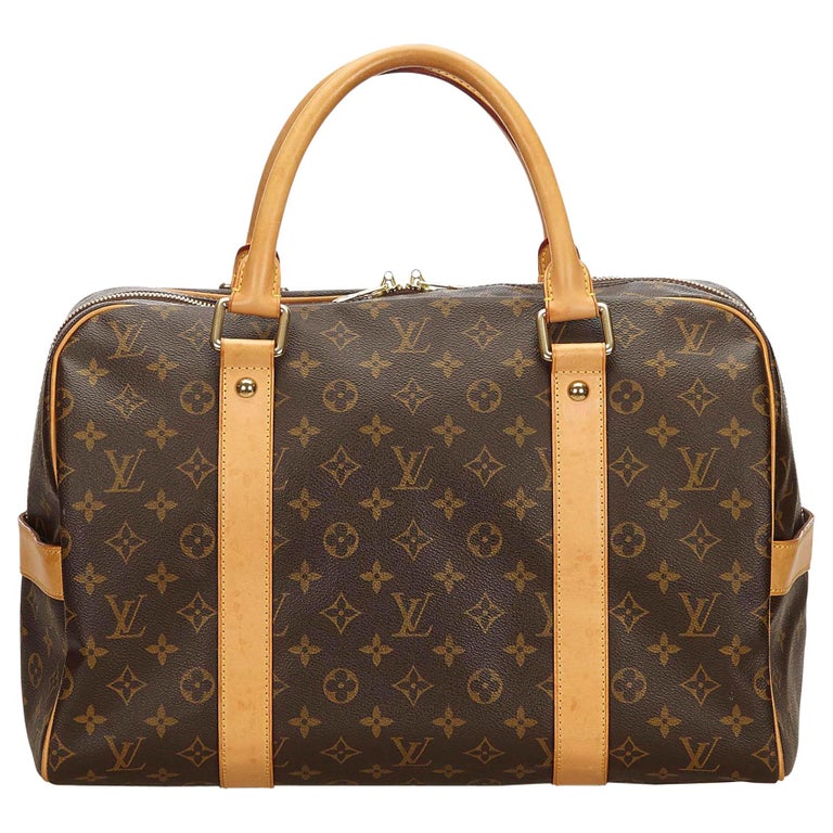 Louis Vuitton Brown Monogram Carryall For Sale at 1stdibs