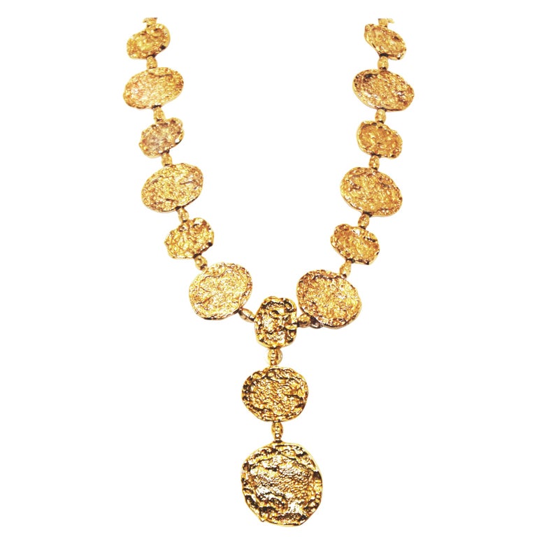 1970er Jahren Vermeil seltene Cartier Gürtel oder Halskette 1