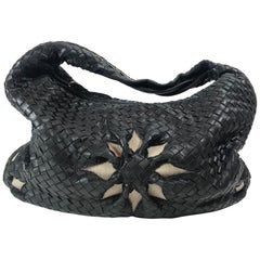 Bottega Veneta Floral Medium Intrecciato Hobo