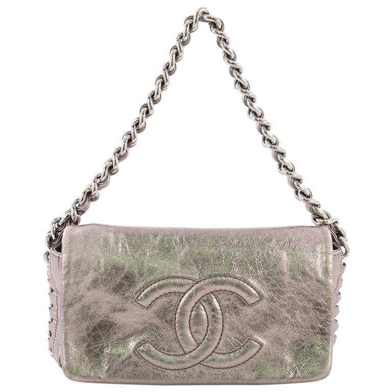 Chanel Modern Chain Flap Bag Calfskin Small at 1stDibs
