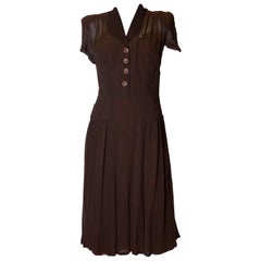 Vintage-Kleid aus den 1940er Jahren