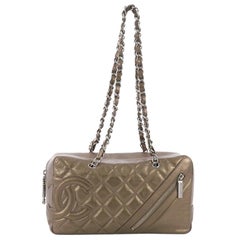 Chanel Cotton Club Bowler Quilted Aged Calfskin Medium