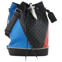 Louis Vuitton Noe Marin Handbag Regatta Damier Cobalt