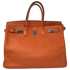 Hermes Birkin Orange 40