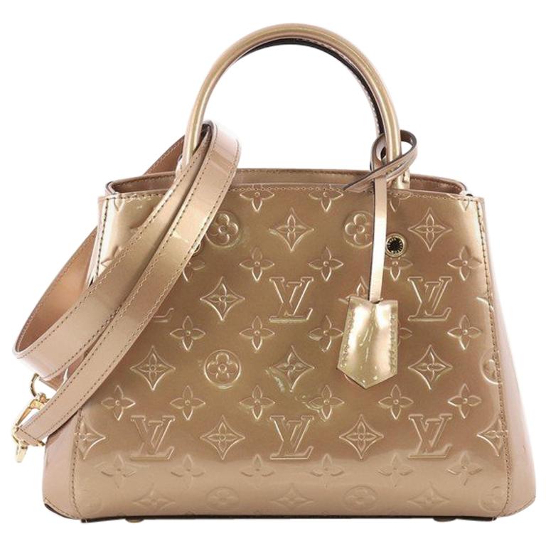 Louis Vuitton Montaigne Handbag Monogram Vernis BB at 1stDibs | bb monogram