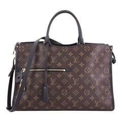 Louis Vuitton Red Monogram Popincourt PM NM 2way Tote with Strap 119lv56  For Sale at 1stDibs