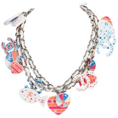 Chanel Cruise Fish & Logo Necklace Belt