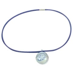 Vintage Louis Vuitton Blue Lv Cup Compass Bracelet 27lva1202