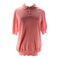 Louis Vuitton Pink Salmon Blouse 208730 Tee Shirt