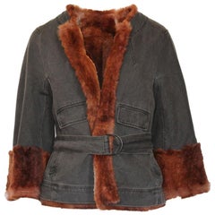 Dries Van Noten Reversible Fur Jacket