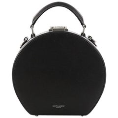Saint Laurent Mica Hatbox Handbag Leather Small