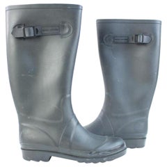 Marc Jacobs Black Rubber Rain 48misa32717 Boots/Booties