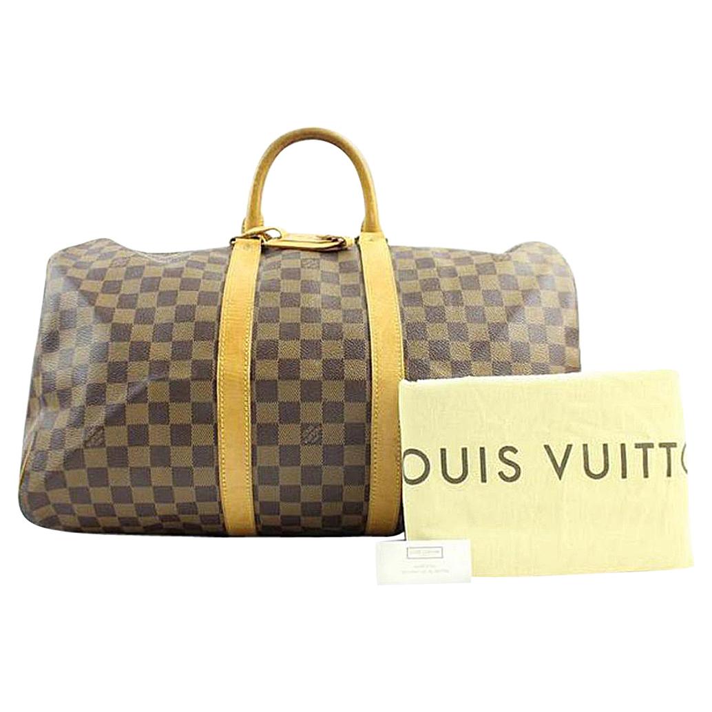 Louis Vuitton Keepall ( Extremely Rare ) Centenaire 107lva129 Weekend/Travel Bag For Sale