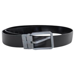 Used Salvatore Ferragamo Black Sftl01 Belt