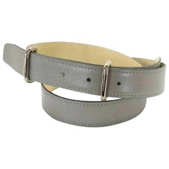 Hermès Grey ( Rare ) Idem 211061 Belt