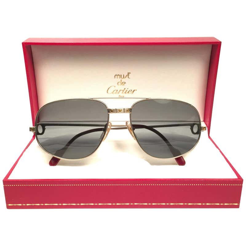 Cartier Rimless Sunglasses With Rose Pink Tinted Lenses at 1stDibs ...