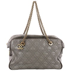 Chanel Triptych Tote Quilted Calfskin