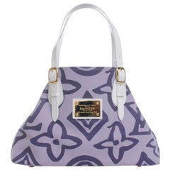 Louis Vuitton Cabas Tahitienne Pm 218989 Lilac (Purple) Leather Tote