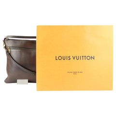 Louis Vuitton Sac Plat Damier Ébène - Occasion état Neuf