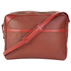 Louis Vuitton ( Ultra Rare ) 1987 217506 Red Messenger Bag
