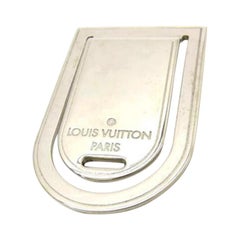 Louis Vuitton Silver Money Clip 221016