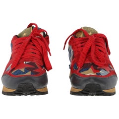 2010s Rockrunner Valentino Sneaker With Stars