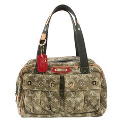 Louis Vuitton Jasmine Handbag Denim Monogramouflage