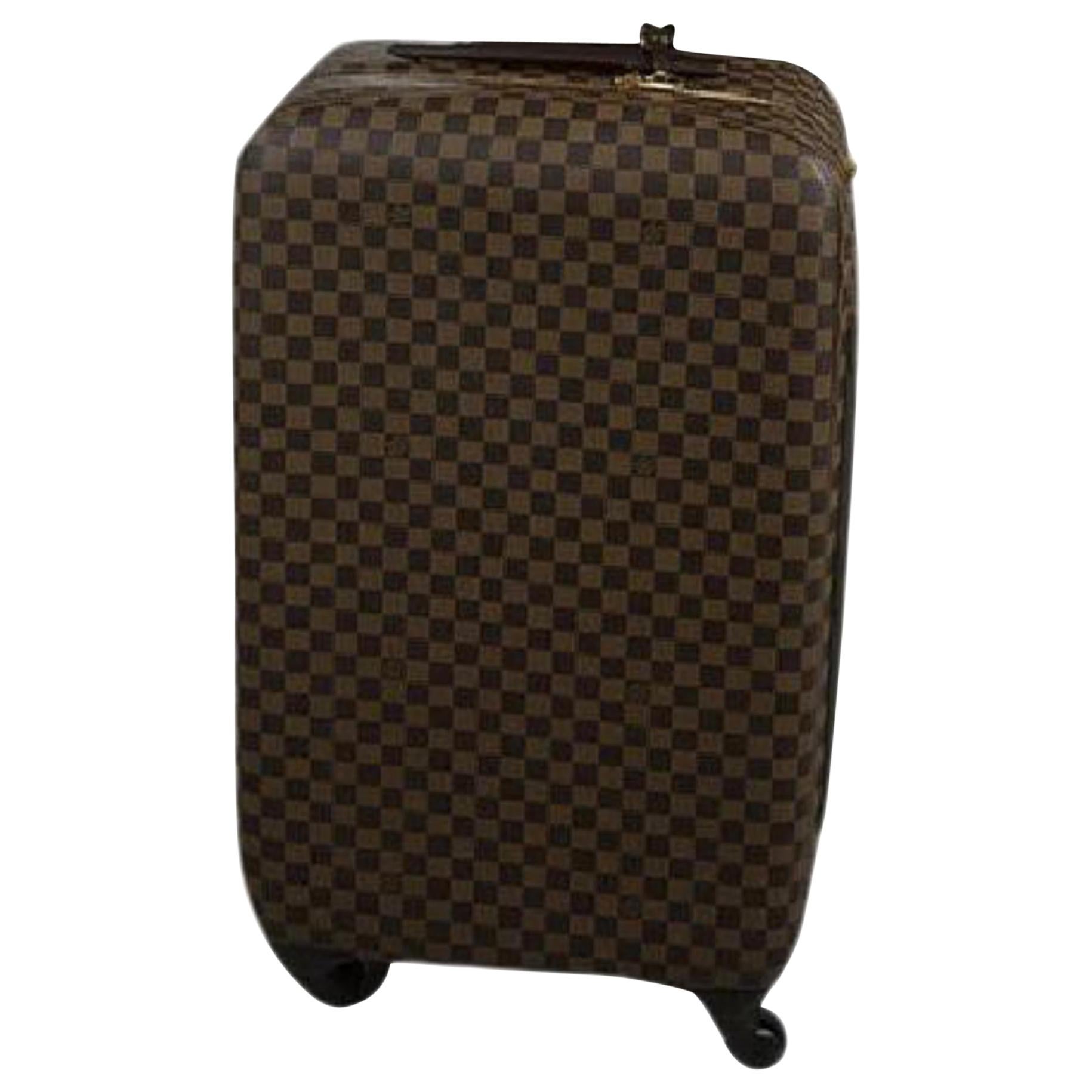Louis Vuitton Zephyr Rolling Luggage 219367 Damier Ebene Weekend/Travel Bag For Sale