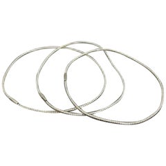 Chanel White Triple Pearl Necklace Set 218983 Belt