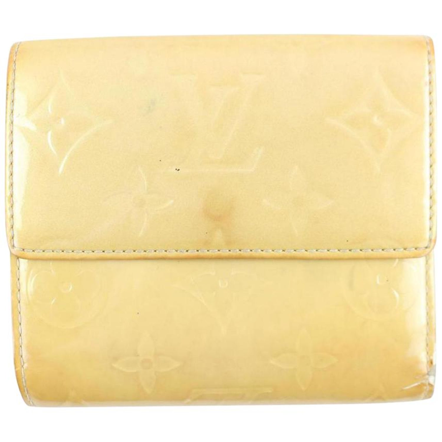 Louis Vuitton Beige Monogram Mat Leather Long International Wallet at  1stDibs